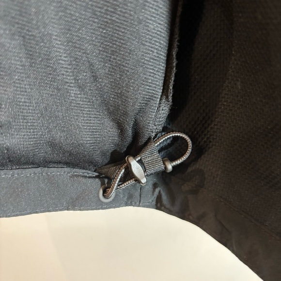 COLUMBIA Sz L Hooded Zip Up Mesh Lining Pockets Drawstring Wind Breaker Jacket - Picture 11 of 15